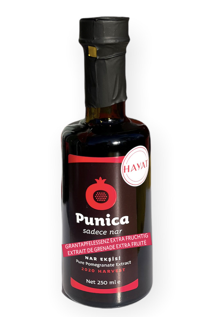 Granatapfelessenz extra fruchtig; www.hayat-trading.com; Granatapfel